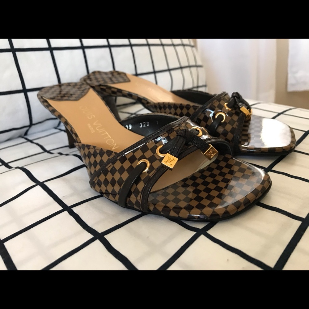 Luis Vuitton Kitten Heels